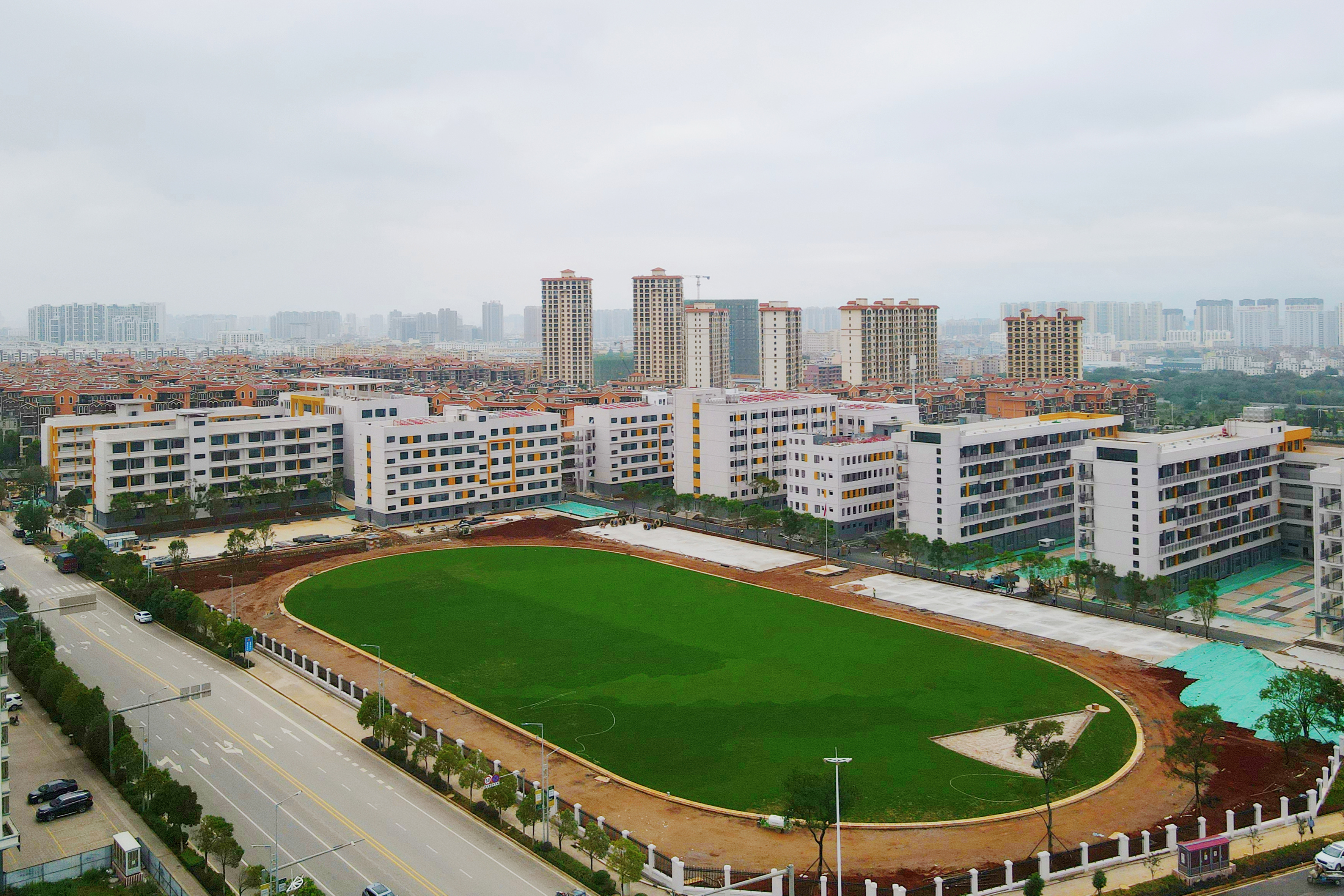 教育建筑--曲靖市麒麟区七中南部新城校区、阳光小学南岸校区项目
